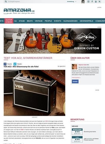 Amazona.de VOX AC2 Amazona.de VOX AC2