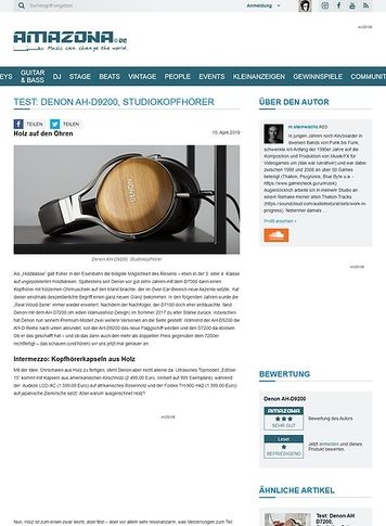 Amazona.de Denon AH-D9200 Amazona.de Denon AH-D9200