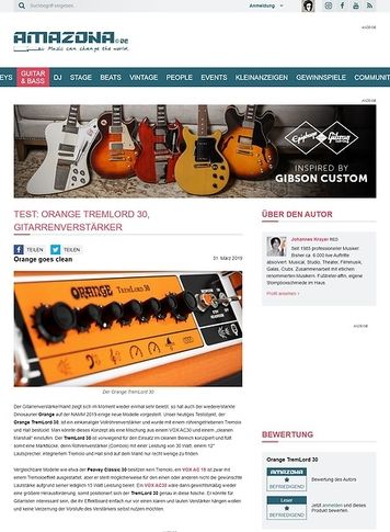 Amazona.de Orange TremLord 30 Amazona.de Orange TremLord 30