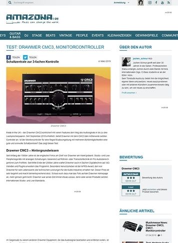 Amazona.de Drawmer CMC3 Amazona.de Drawmer CMC3