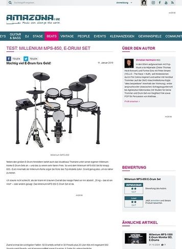 Amazona.de Millenium MPS-850 Amazona.de Millenium MPS-850