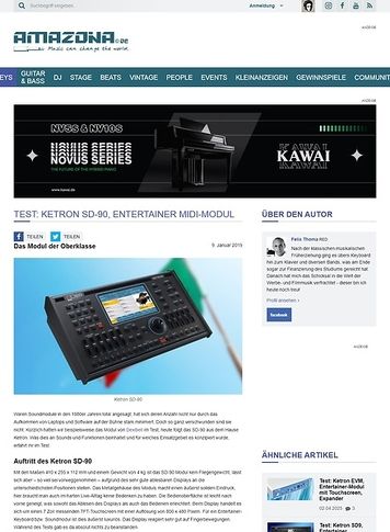Amazona.de Ketron SD-90 Amazona.de Ketron SD-90