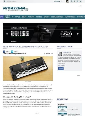 Amazona.de Korg EK-50 Amazona.de Korg EK-50