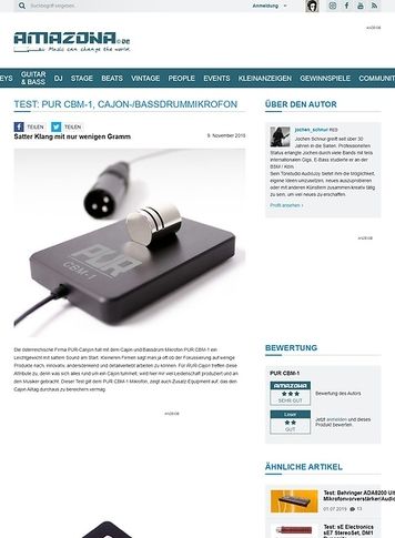 Amazona.de PUR CBM-1 Amazona.de PUR CBM-1