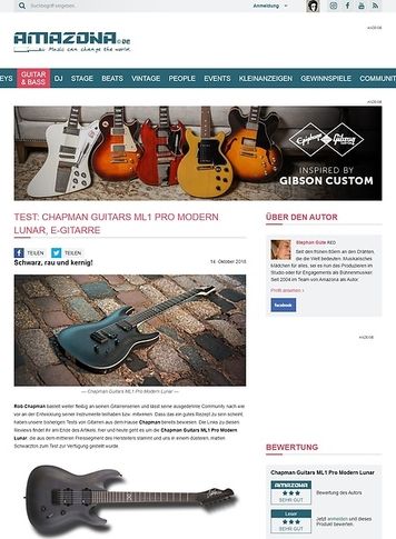 Amazona.de Chapman Guitars ML1 Pro Modern Lunar Amazona.de Chapman Guitars ML1 Pro Modern Lunar