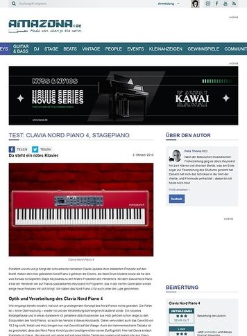 Amazona.de Clavia Nord Piano 4 Amazona.de Clavia Nord Piano 4