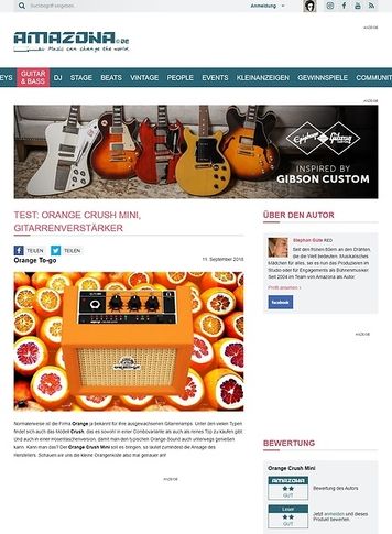 Amazona.de Orange Crush Mini Amazona.de Orange Crush Mini