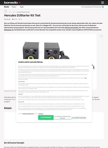 Bonedo.de Hercules DJ Starter Kit Bonedo.de Hercules DJ Starter Kit