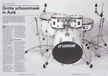 slagwerkkrant.nl Sonor AQ1 & AQ2 slagwerkkrant.nl Sonor AQ1 & AQ2