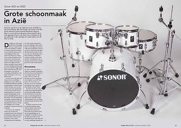 slagwerkkrant.nl Sonor AQ1 & AQ2 slagwerkkrant.nl Sonor AQ1 & AQ2