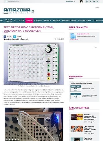 Amazona.de Tip Top Audio Circadian Rhythms Amazona.de Tip Top Audio Circadian Rhythms