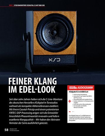 Professional Audio KS Digital C5 reference und B88 Reference Professional Audio KS Digital C5 reference und B88 Reference