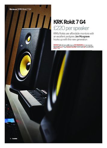 Future Music KRK Rokit 7 G4 Future Music KRK Rokit 7 G4