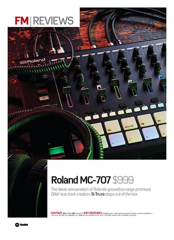 Future Music Roland MC-707 Future Music Roland MC-707