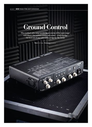 Guitarist Boss WAZA Tube Amp Expander Guitarist Boss WAZA Tube Amp Expander