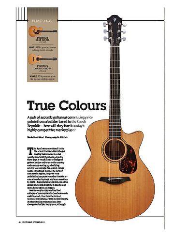 Guitarist Furch MC Blue GC-CM Guitarist Furch MC Blue GC-CM