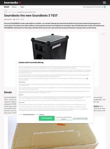 Bonedo.de Soundboks The New Soundboks 3 Bonedo.de Soundboks The New Soundboks 3