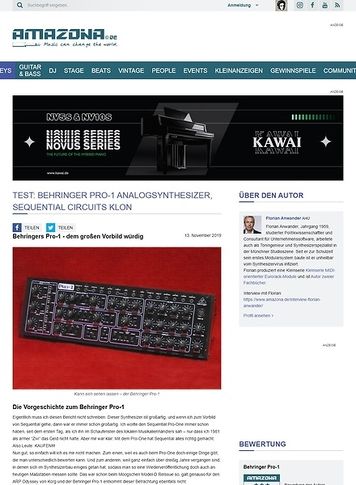 Amazona.de Behringer Pro-1 Amazona.de Behringer Pro-1