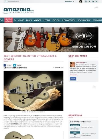Amazona.de Gretsch G2420T GD Streamliner Amazona.de Gretsch G2420T GD Streamliner