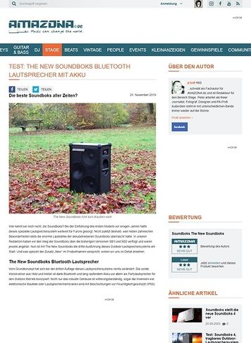 Amazona.de The New Soundboks Amazona.de The New Soundboks