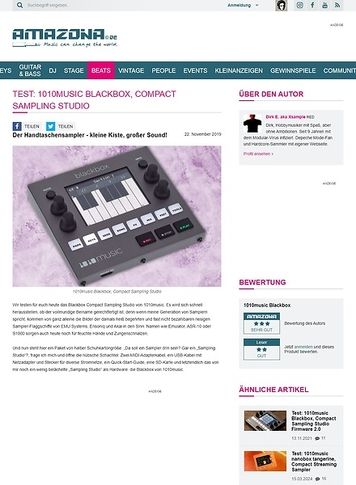Amazona.de 1010music Blackbox Amazona.de 1010music Blackbox