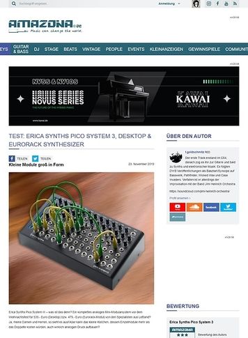 Amazona.de Erica Synths Pico System 3 Amazona.de Erica Synths Pico System 3
