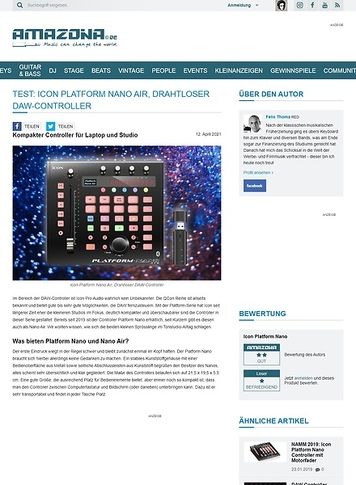Amazona.de Icon Platform Nano Amazona.de Icon Platform Nano