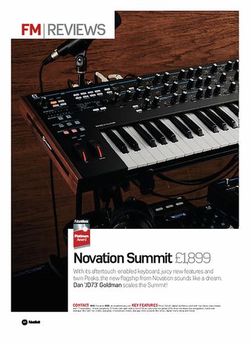 Future Music Novation Summit Future Music Novation Summit