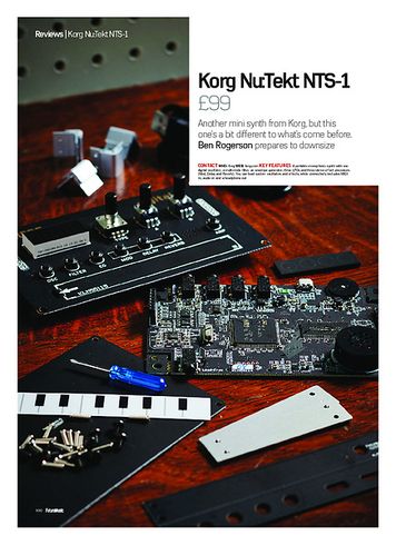 Future Music Korg Nu:Tekt NTS-1 Future Music Korg Nu:Tekt NTS-1