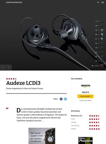 Kopfhoerer.de Audeze LCDi3 Kopfhoerer.de Audeze LCDi3