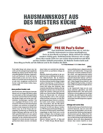 Gitarre & Bass PRS SE Pauls Guitar Gitarre & Bass PRS SE Pauls Guitar