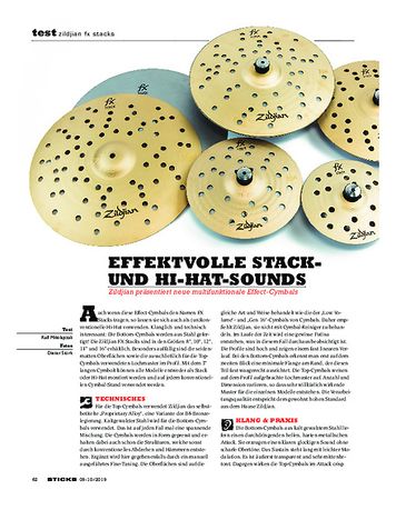 Sticks Zildjian FX Stacks Sticks Zildjian FX Stacks