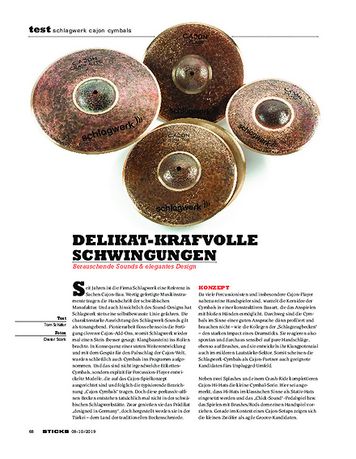 Sticks Schlagwerk Cajon Cymbals Sticks Schlagwerk Cajon Cymbals