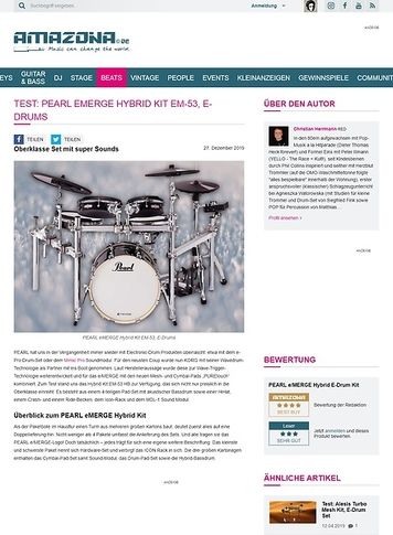 Amazona.de Pearl e/MErge Hybrid Kit EM-53B Amazona.de Pearl e/MErge Hybrid Kit EM-53B