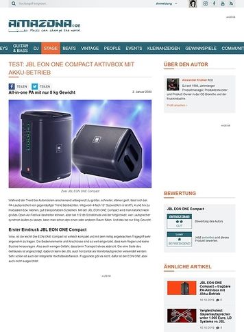 Amazona.de JBL EON One Compact Amazona.de JBL EON One Compact