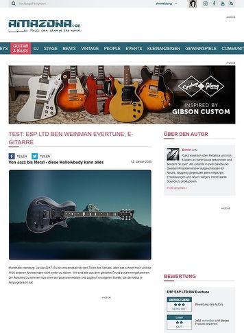 Amazona.de ESP LTD BW-1 Amazona.de ESP LTD BW-1