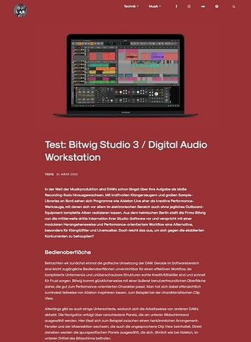 DJLAB Bitwig Studio 3 DJLAB Bitwig Studio 3