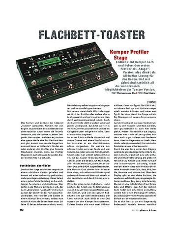 Gitarre & Bass Kemper Profiler Stage Gitarre & Bass Kemper Profiler Stage