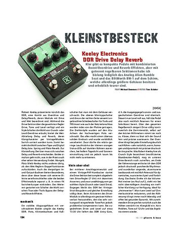 Gitarre & Bass Keeley Drive Delay Reverb Gitarre & Bass Keeley Drive Delay Reverb