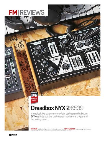 Future Music Dreadbox NYX 2 Future Music Dreadbox NYX 2
