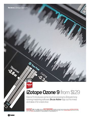 Future Music iZotope Ozone 9 Future Music iZotope Ozone 9