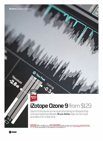 Future Music iZotope Ozone 9 Future Music iZotope Ozone 9