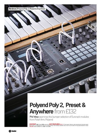 Future Music Polyend Poly 2, Preset & Anywhere Future Music Polyend Poly 2, Preset & Anywhere