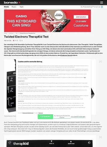 Bonedo.de Twisted Electrons TherapKid Test Bonedo.de Twisted Electrons TherapKid Test