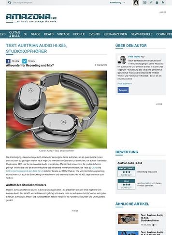 Amazona.de Austrian Audio Hi-X55 Amazona.de Austrian Audio Hi-X55