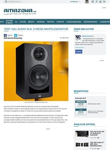 Amazona.de Kali Audio IN-8 Amazona.de Kali Audio IN-8