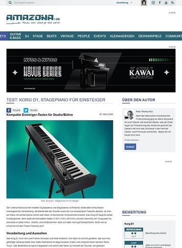 Amazona.de Korg D1 Amazona.de Korg D1