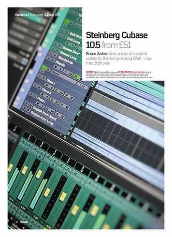 Future Music Steinberg Cubase 10.5 Future Music Steinberg Cubase 10.5