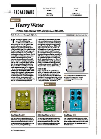 Guitarist Thorpy FX Heavy Water Boost Guitarist Thorpy FX Heavy Water Boost
