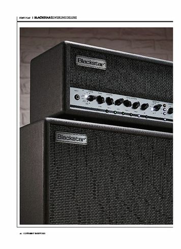 Guitarist BLACKSTAR SILVERLINE DELUXE 100-WATT HEAD Guitarist BLACKSTAR SILVERLINE DELUXE 100-WATT HEAD